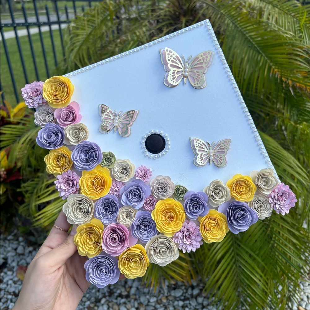 Graduation Cap Topper . Graduation Hat . Graduation Hat Topper